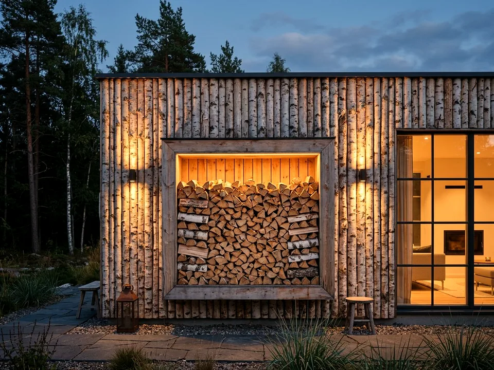 Круговая поленница holzhausen, Казань, проезд Берёзовая, 40